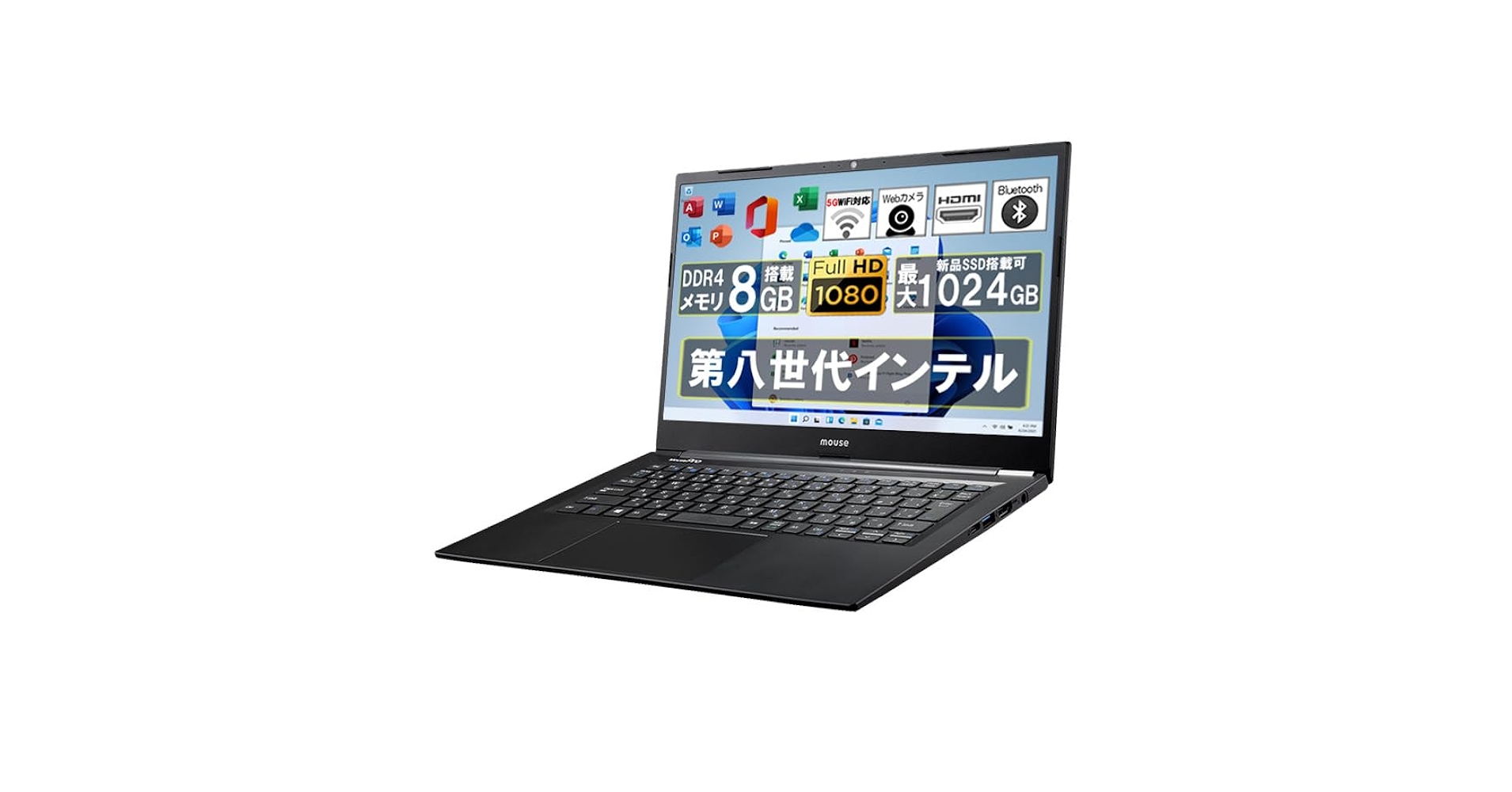 美品✨第8世代✨フルHD✨Windows11✨カメラ付き ノートパソコン Amazon.co.jp: 中古 フルHD 13.3インチ Mouse Pro NB391Z Windows11 高