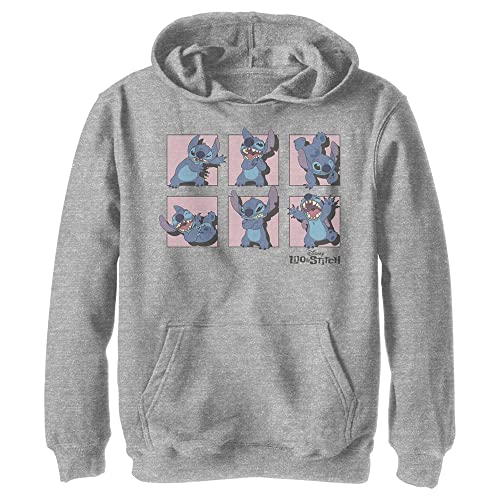 Sweat garçon Disney Stitch avec capuche protectrice contre le froid matinal