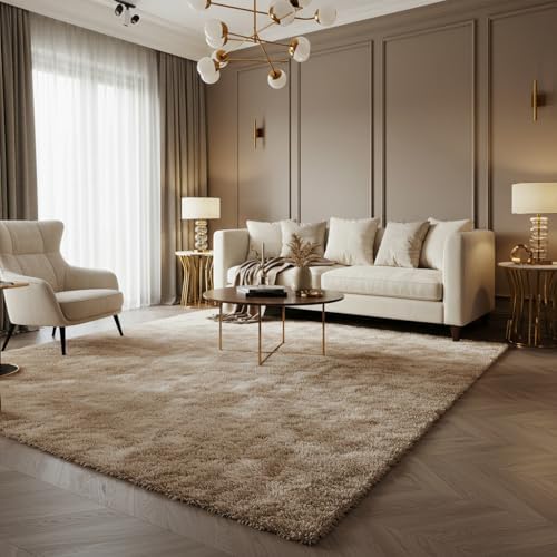 Tapete Felpudo Luxo, 230x200 cm, Base Antiderrapante, Retangular,...