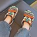 Meaudiwes Fashion Beach Pool Slippers Toddler Slides Sandals Child Water Shower for Girl Tribal Navajo Indiana Western Southwest Ethnic