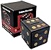 Puzzle Box Enigma Dice Cube - Money and Gift Holder in a Wooden Magic Trick Lock with Hidden Compartment Piggy Bank Brain Teaser Game (Black)