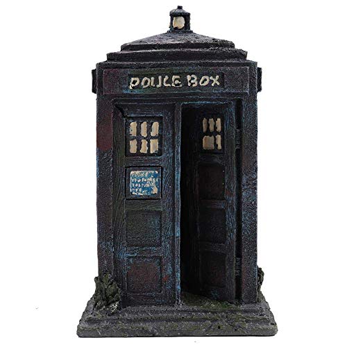 Simulazione Sentry Box Grigio Decorazioni durevoli per acquari, Decorazioni per acquari, Non sbiadiscono per Decorazioni per acquari di Acqua salata Aquarium