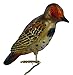 Old World Christmas Northern Flicker Brown Glass Blown Ornament for Christmas Tree, Handcrafted Holiday Decoration, Clip - Bird Watcher Clip Collection