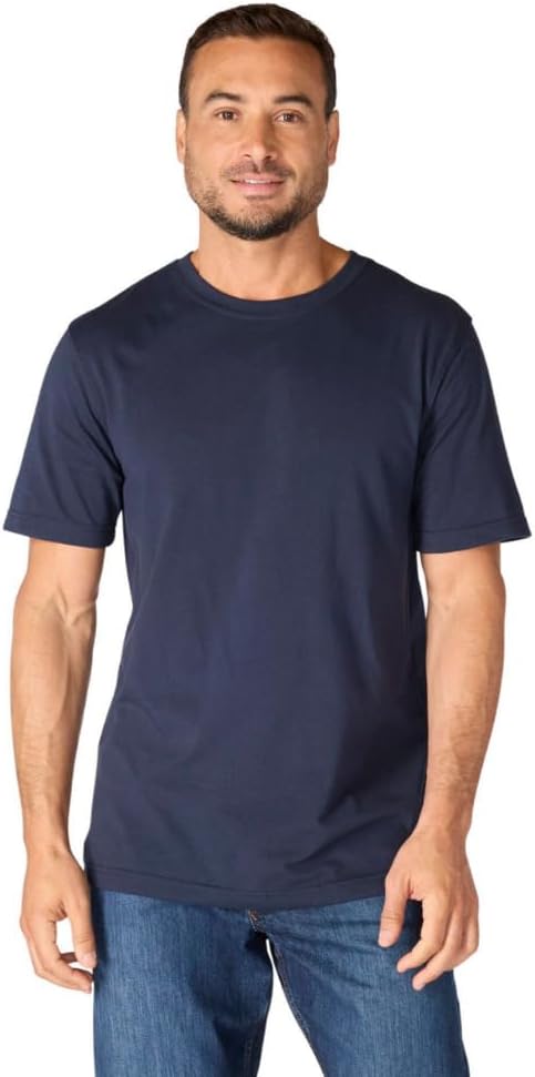 Carhartt Men's Relaxed Fit Lightweight Short-Sleeve T-Shirt, Navy, 3X-Large