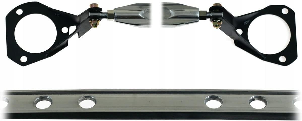 Sport Front Strut Bar GV-5919 compatible with Honda Prelude Pro Structural Steel Anti-roll Bar Anti-sway Bar Stabilizer Bar 1PC