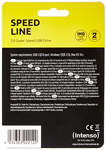 Intenso Pendrive 16Gb 3.0 Speed Line - 4