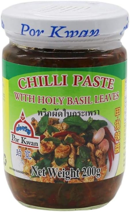 Chilli Paste with Holy Basil Leaves (Net Wt 7 Oz)