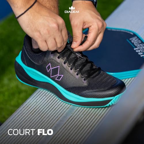 Diadem Court Flo Pickleball and Tennis Unisex Shoes | Ultra-Breathable, Lightweight Court Sneakers for Comfort & Performance, Non-Marking Durable Outsole4