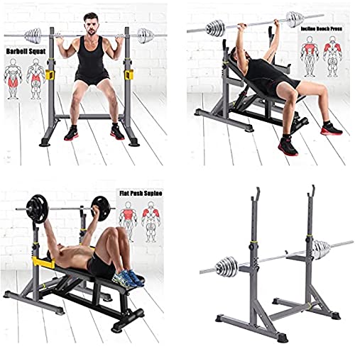 Squat rack e Bench press per carichi fino a 180