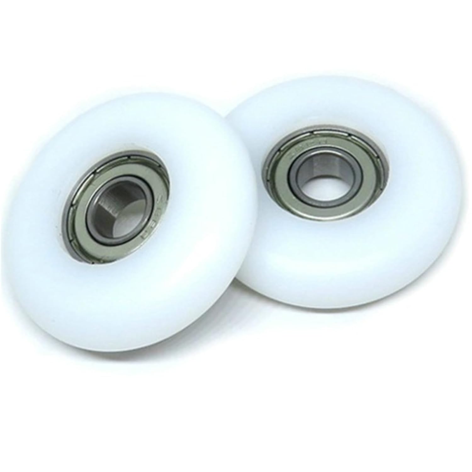 8x32x12 Mm POM Coated Rollers BSR60832-12 OD 32 Mm White Cam Wheel & Round Nylon Rower Pulleys 8 * 32 * 12 Plastic Bearing 1Pcs(10x40x10mm)