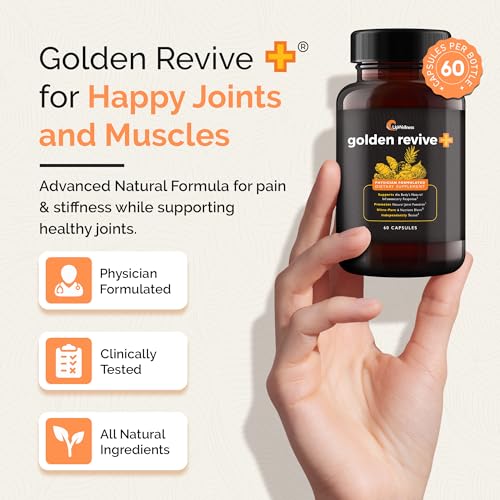 image for UpWellness Golden Revive + Joint Support Supplement Featuring Turmeric