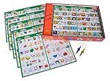 noris Kinder Electric Lernspiel – Zuordnungsspiel mit Lichtsignal bei richtiger Antwort, 12 Bildtafeln, Batterie betrieben – pädagogisches Spielzeug Kinder ab 4 Jahren