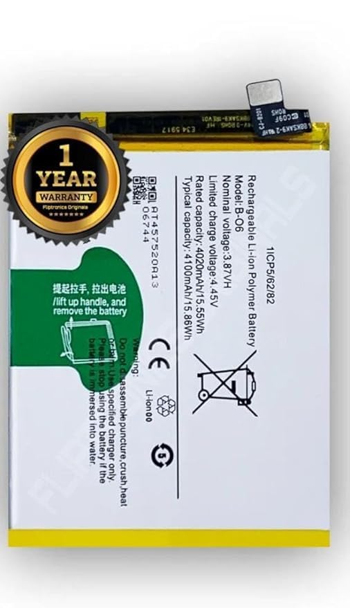 Image of Original B-06 Battrey for Vivo V20 SE Battery with 1 Year Warranty**** (B-06 for)
