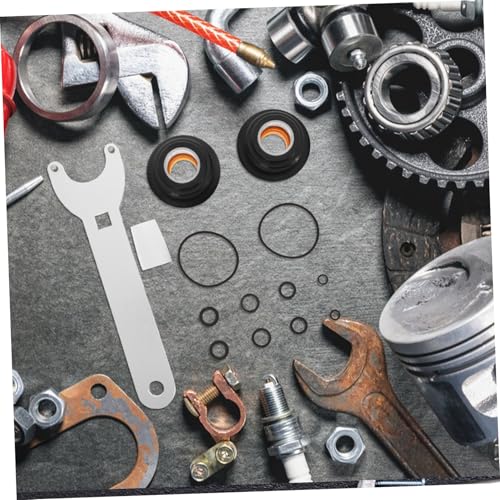 Kit de sellos resistente al desgaste de dirección hidráulica de aluminio frontal 5