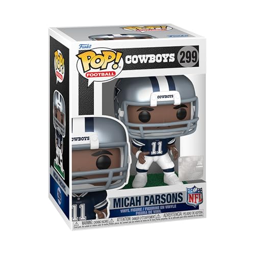 NFL : Legends Figurine POP! Cowboys Micah Parsons 9 cm - vue 2
