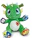 Clementoni-Mon Copain Le Dragón - Peluche Interactivo para bebé, versión Francesa, 6 Meses y más, 52506, Multicolor