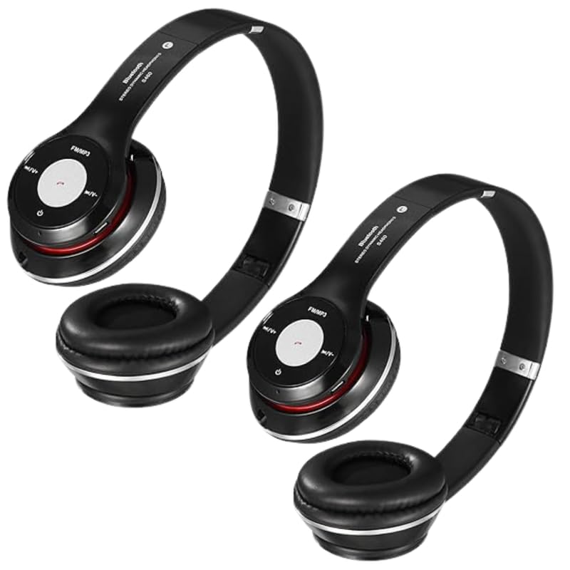 Drumstone Buy ONE GET ONE- Bluetooth 4.1 Wireless HD Stereo S460 Headset – Sweatproof Gym & Running Headphones, Compatible with All Smartphones (𝟏𝟓-𝐘𝐞𝐚𝐫 𝐖𝐚𝐫𝐫𝐚𝐧𝐭𝐲)-image-33