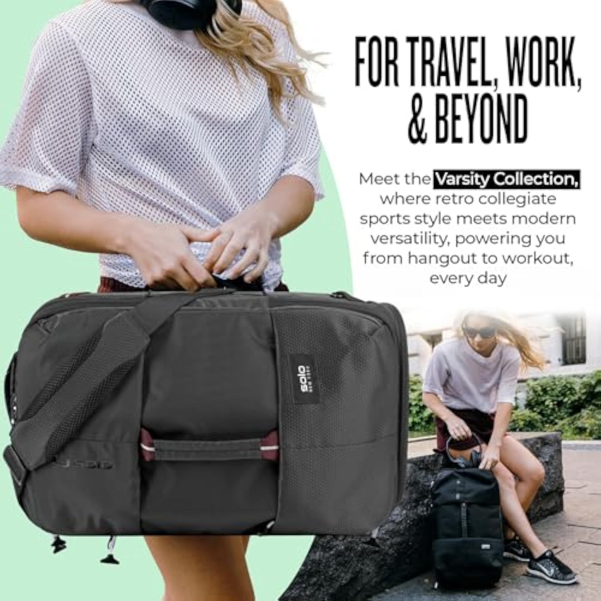 All-Star Hybrid Backpack, Black, One Size