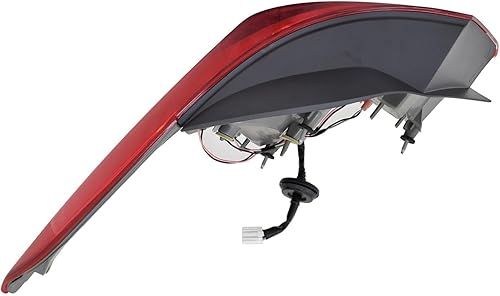 Miniatura 6 de Repuesto para Hyundai Elantra 2011 2012 2013, Elantra Coupe 2013 Conjunto de lámpara trasera con bombillas, lado derecholado del pasajero exterior,