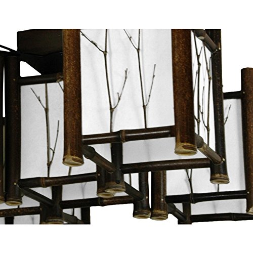 Image of Red Lantern Watashi Japanese Hanging Lantern