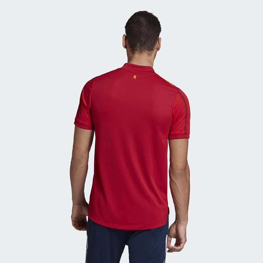 adidas 2020-21 Spain Authentic Home Jersey - Red-Yellow XL
