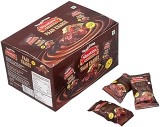 SHANTABA MUKHWAS Pan Kharek Dry Dates Stuffed with Paan Masala Flavors, Gulkand, Saunf & Tutti Frutti | Refreshing Sweet S Price In India