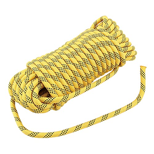 Paracord,Kletterseil,Climbing Rope 12mm Klettern Seil Outdoor Safety Seil Baum Wand Professionelle Klettergeräte Rocksteiggeräte Seil