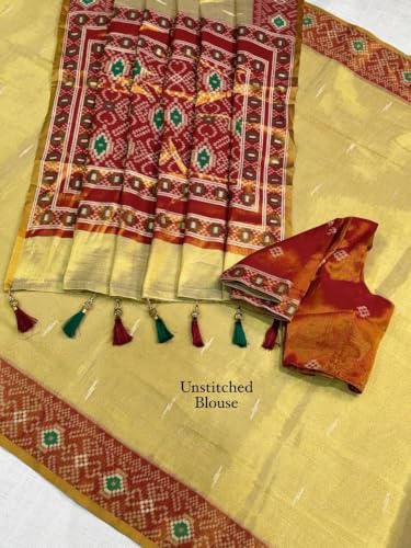 Generic patola silk saree – image 7