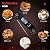 Meat Thermometer Digital Ultra Fast Instant Read Food Thermometer for Cooking, Grill, BBQ, Baking, Frying, Candy Making, Waterproof with Backlight & Calibration and Hold Function (Black)