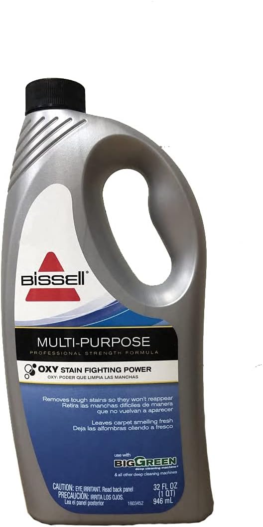 Bissell BISSELL85T6 BigGreen Commercial 32oz 2X Oxy Formula, 3040 Ounces, 32 Fl Oz