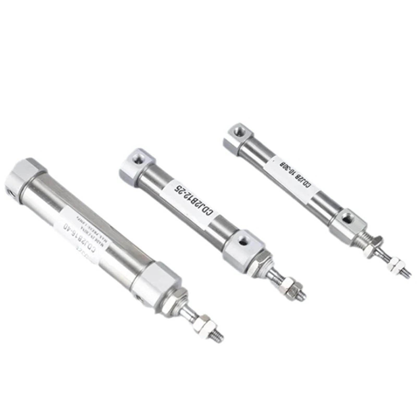 Mini-Doppelwirkungs-Pneumatikzylinder – 10 mm, 12 mm, 16 mm Bohrung mit 45/50/60–90 mm Hub – Modell CDJ2B(Stroke 80mm CDJ2B12)