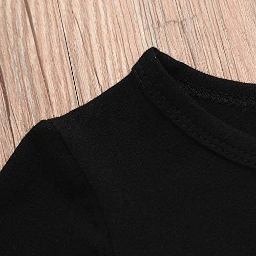 EISHOW 0-24 Months Newborn Infant Toddler Baby Girls Romper Clothes Ruffles Bell Sleeve Jumpsuit Playsuit Sleepwear Outfits4