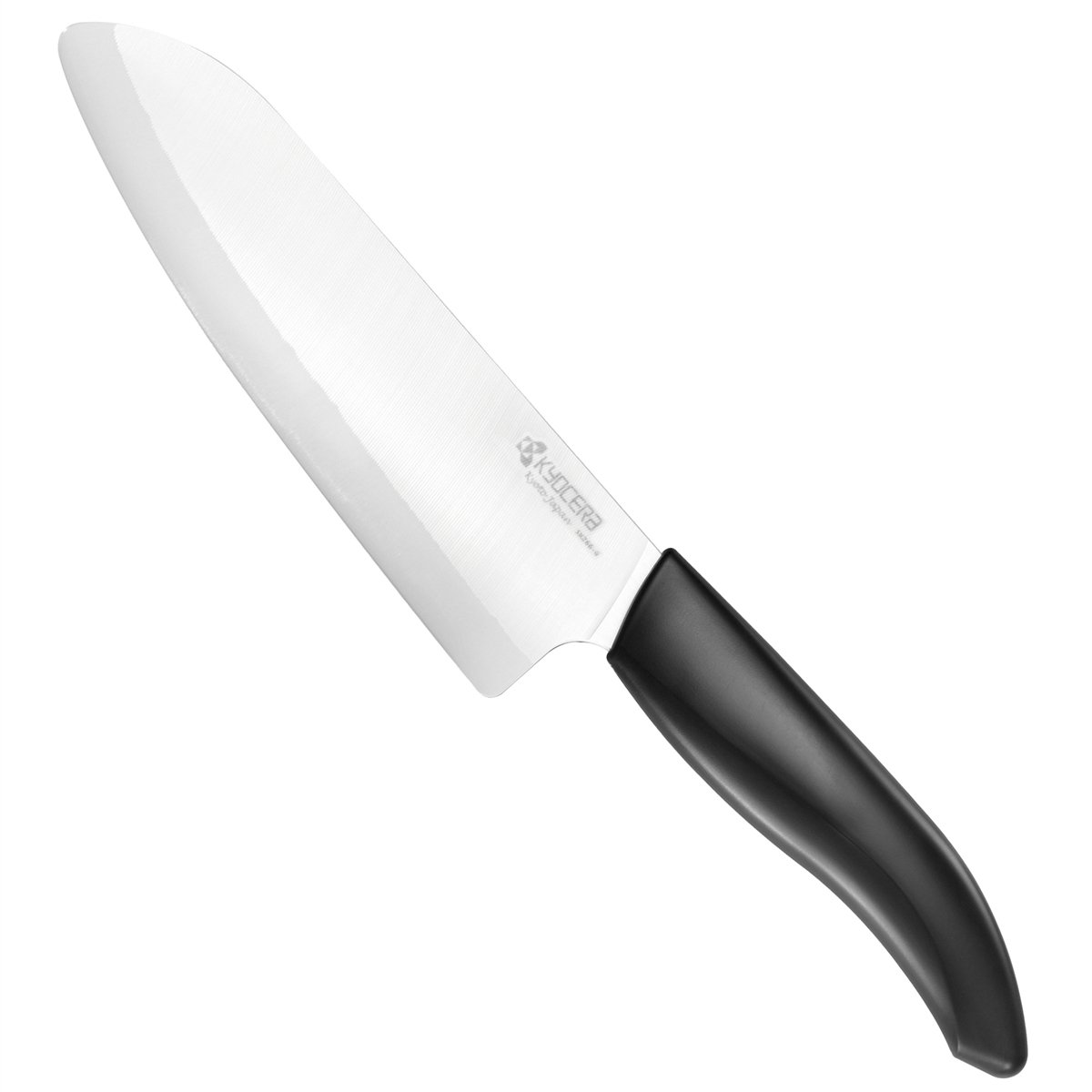 Couteau Santoku Kyocera de 16 cm : fini les lames émoussées avec la céramique
