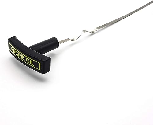 Miniatura 9 de F81Z-6750-DA Varilla de medición de aceite de motor compatible con Ford F250 F350 F450 F550 Excursion 7.3L Diesel Indicador de nivel de aceite de