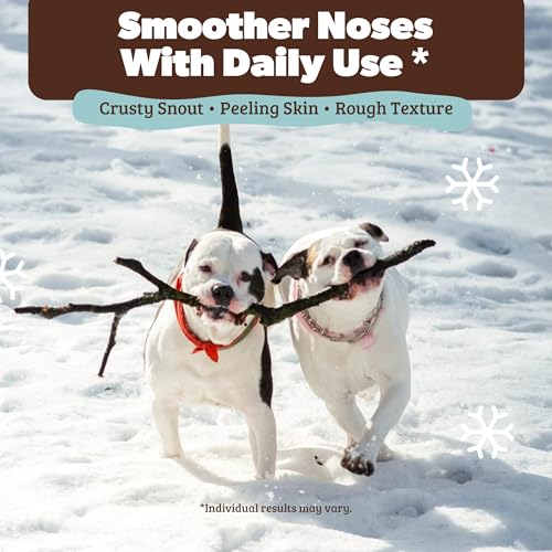 Natural Dog Company Snout Soother Travel Stick 0.15 oz – All Natural Dog Nose Balm for Dry, Cracked Snouts – Organic Moisturizing & Soothing Balm – Lick-Safe Mini Snout Care, Made in USA