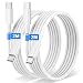 Produktbild iPhone 16 17 Ladekabel 2Stück 2M, 60W Nylon USBC auf USBC Kabel, USB C auf USB C Schnellladekabel USB C Ladekabel für Apple iPhone 17/16/15/Pro/Pro Max, Samsung S25 S24 MacBook Pro/Air, Huawei