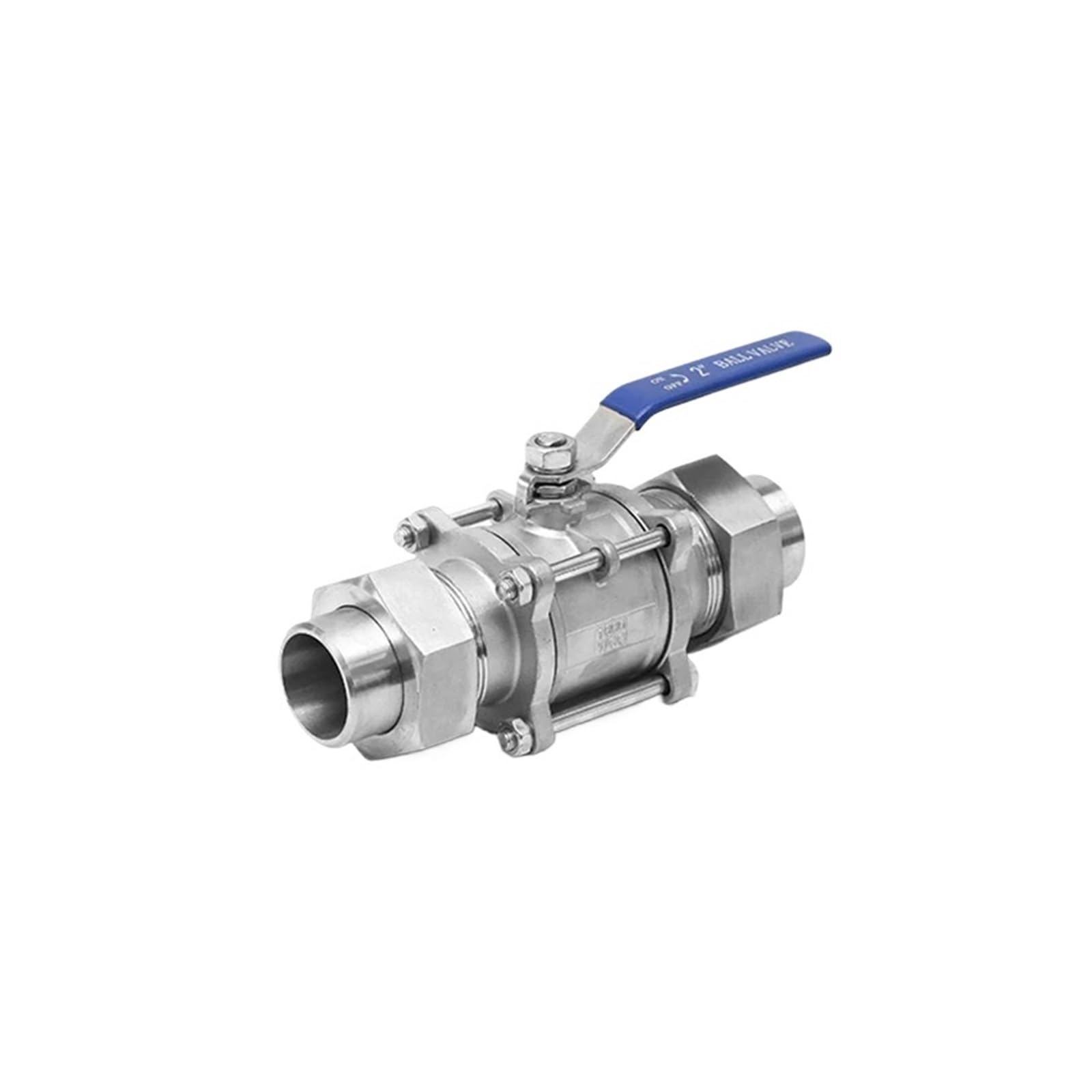 Vanne à boisseau sphérique soudée 1.5 pouce pour circuit d'eau et réseau hydraulique