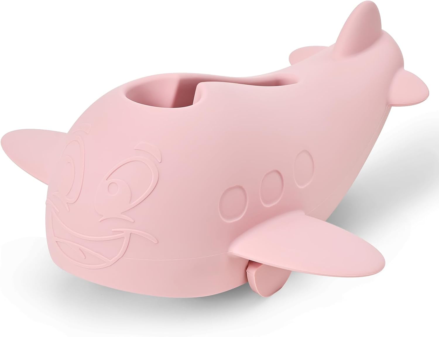 Bath Spout Cover, Baby Bathtub Faucet Cover, Universal Silicone Safety Guard with Anti-Slip Strap, Whale Design for Kids/Toddlers, Prevents Bumps & Scalds (Beige)