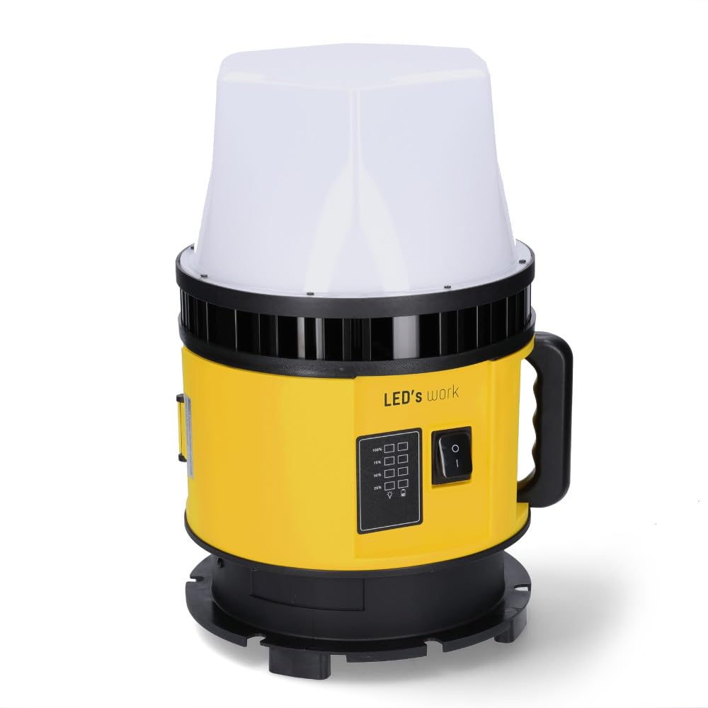 LED 18V Arbeitsleuchte für Elektrowerkzeuge 8400lm 5000K neutralweiß IP55
