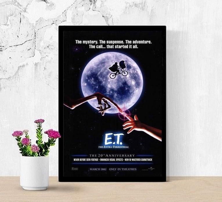 映画　E・T　ポスター　スピルバーグ作品 楽天市場】E.T. 映画ポスターフレームなし 91.5×61cm