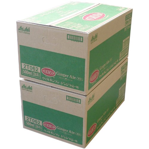 [2CS] アサヒ飲料 ウィルキンソン ジンジャエール (500ml×24本)×2箱の商品画像（Amazon）