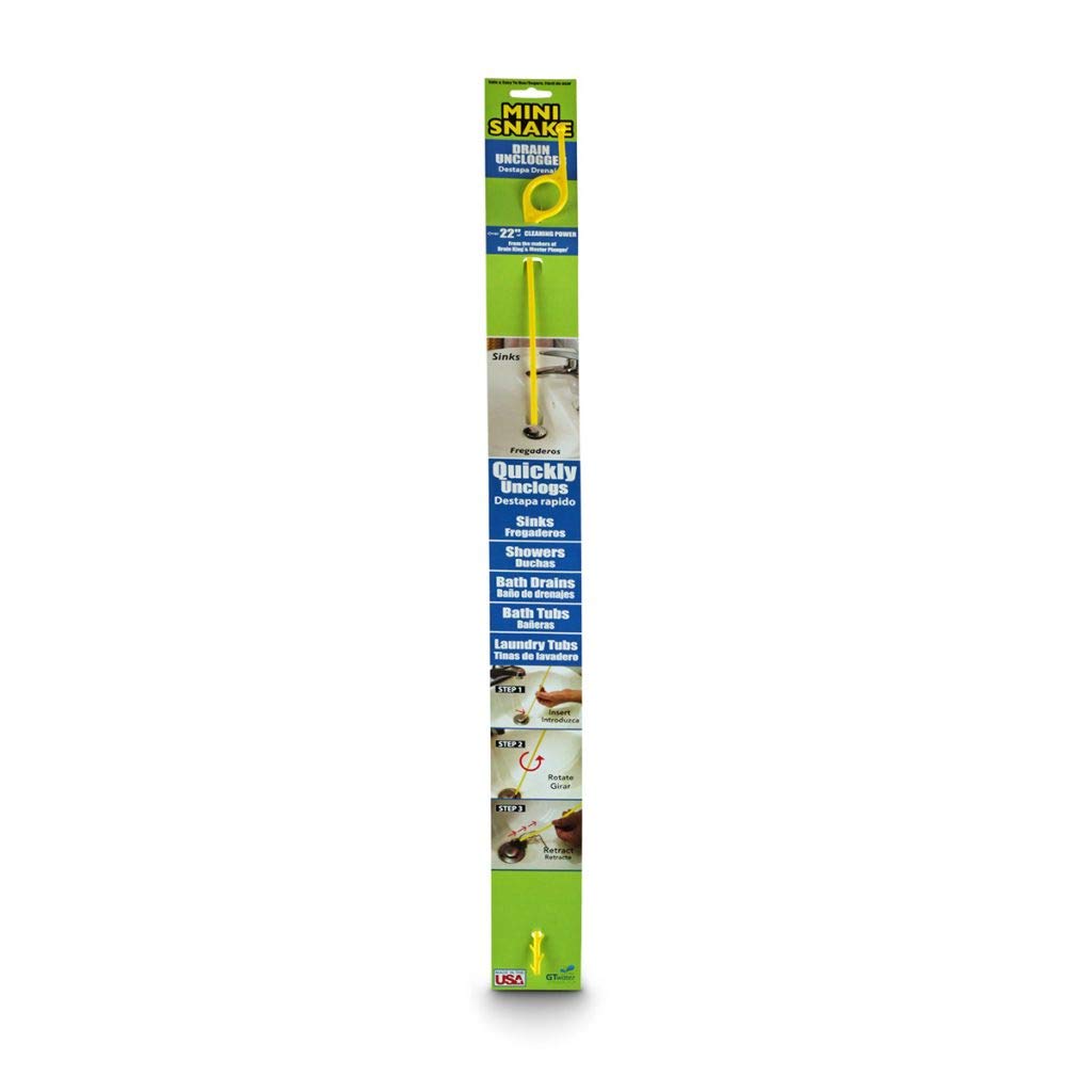 G T Water Products DKMS Mini Snake Drain Opener - Quantity 36