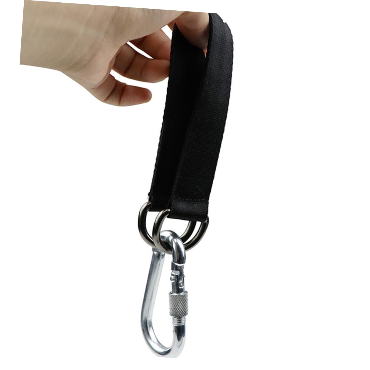 TOYANDONA 5 Series Cinturones Colgantes para Hamacas con Argollas De Inoxidable para Columpios De Exterior Fáciles De Instalar Y Ligeras para Camping Y Actividades Al Aire 5 Piezas X 5