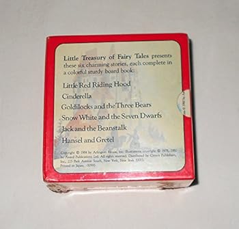 Hardcover Little Treasuries: Little Treasury of Fairy Tales, 6 Vol. Boxed Set Book