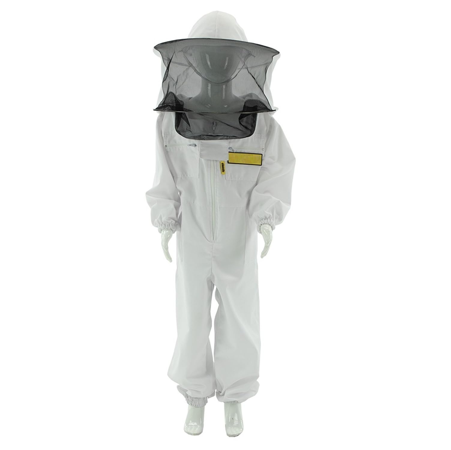 LYSON Kinderanzug mit abnehmbaren Hut Kinderoverall mit Schleier Schutzkleidung für Kinder, Imker Anzug Imkeranzug Schutz vor Bienen 128