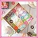 Jadive 48 Pcs Sweet Donut Party Favors Donut Keychain Sweet Doughnut Theme Birthday Party Supplies Pendant Ornament for Christmas Kids Boy Girl Gift Reward Goodie Bag Fillers, 12 Colors