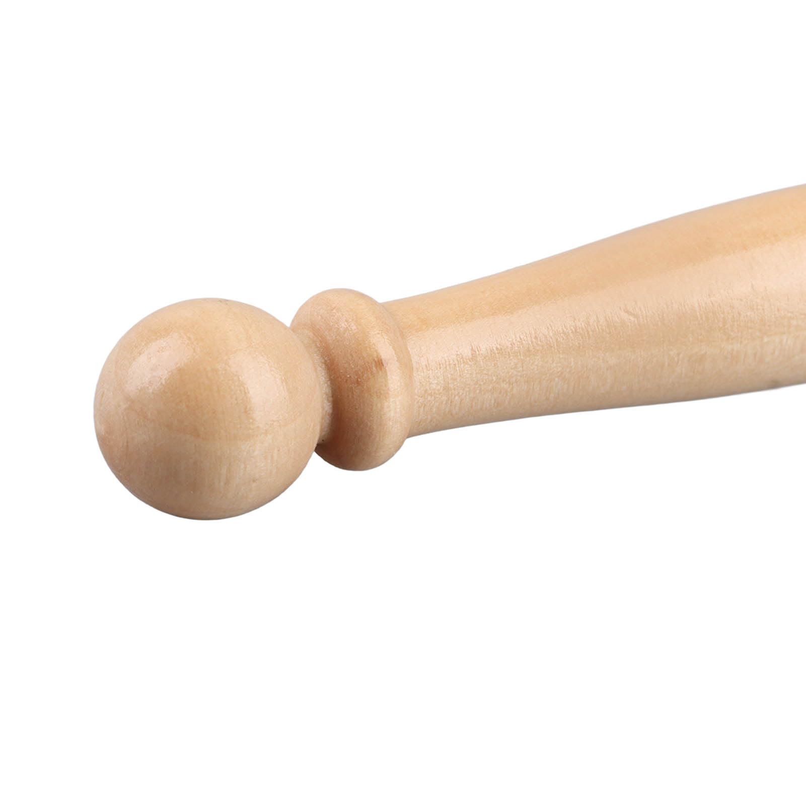 Kristallen Klankschaal Mallet, Siliconen Hout Zanggeluid Striker Muziekinstrument Stick Sound Bowl Stick Voor Klankschalen Spelen