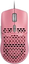 DeLUX 67G (2.36oz) Wired Lightweight Gaming Mouse with 7200DPI, RGB Backlit and 7 Programmable Buttons, Honeycomb Shell Gaming Optical Mouse for PC Computer Laptop(M700BU(A725)(Pink))