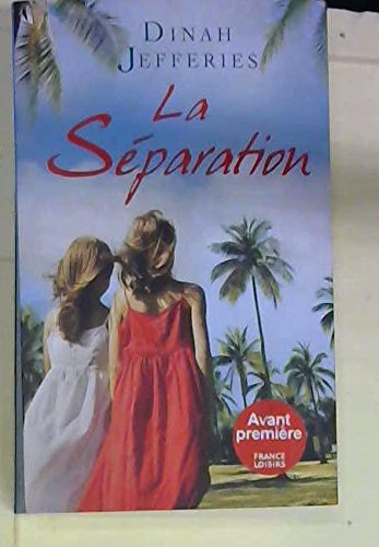 La séparation 2298078793 Book Cover