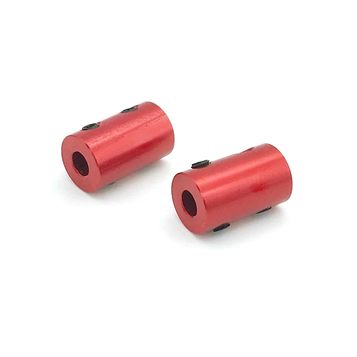 Aluminum Alloy Coupling D12L20 red Rigid Top Line Coupling 2/2.3/3/3.17/4/5/6mm CNC Claw Shaft Stepper Motor Connection Shaft(3mm to 4mm)